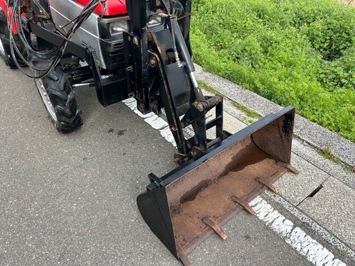 三菱　トラクター　ローダー　24馬力 4WD 逆転 倍速 自動水平 自動深耕 パワステ フロントローダー 耕幅1500mm バックアッ