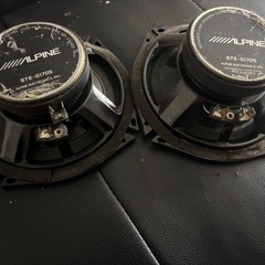 アルパイン17センチスピーカーの画像
