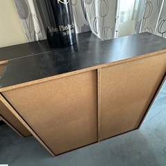 本棚 収納ラック 可動棚 ブラック 90cm 高さ調整可 棚板調整 書棚②の画像