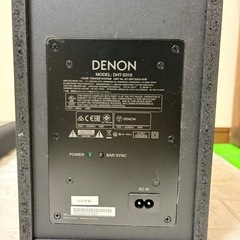 DHT-S316 DENON ［デノン］ ホームシアターサウンドバーシステムの画像