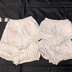 ⑰ 子供服 短パン レトロ ズボンの画像