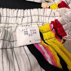 ⑰ 子供服 短パン レトロ ズボンの画像