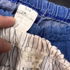 ⑱ 子供服 ズボン 短パン 半ズボン レトロの画像