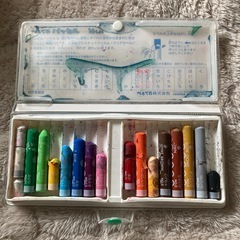 使いかけクレヨンの画像