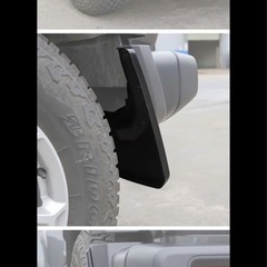 JEEP ラングラー JL マッドガード 泥除け4ｐセット 黒の画像