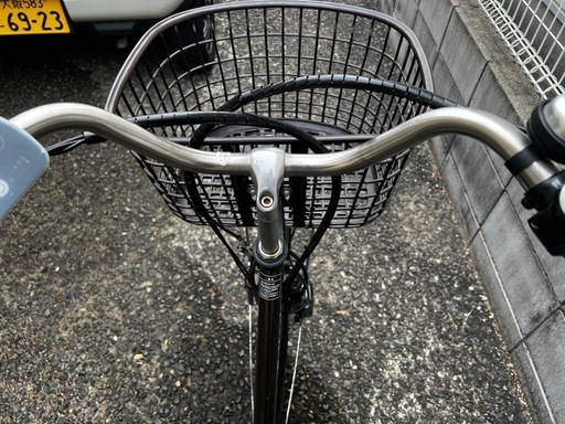 電動アシスト自転車　焦茶　 