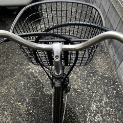 電動アシスト自転車　焦茶　 の画像