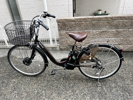 電動アシスト自転車　焦茶　 