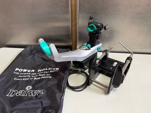 Daiwa ダイワ POWER HOLDER 速攻 160R 竿受 ロッドホルダー 収納袋付き 中古美品 ③