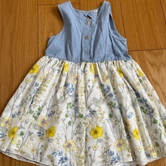 女の子服ワンピース2点の画像