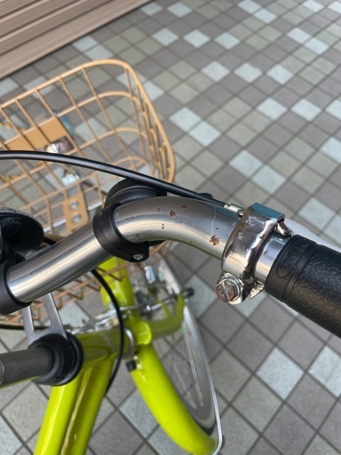 20インチ　自転車　室内保管