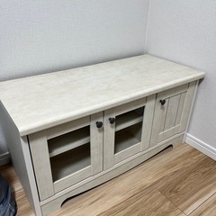 テレビ台(白)の画像