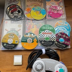 Wii本体ソフトセット+ ゲームキューブソフトなどまとめ売りの画像