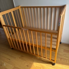 【お譲り先決定】ベビーベッドの画像