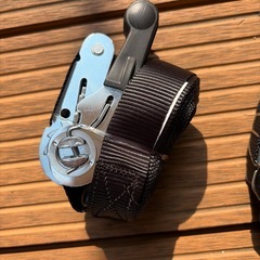 新品未使用ラッシングベルト 4.5m 幅2.5cm 2本セットの画像