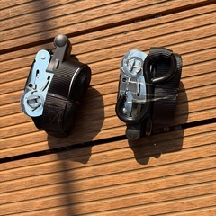 新品未使用ラッシングベルト 4.5m 幅2.5cm 2本セットの画像