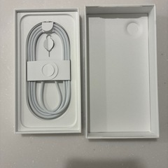 【空箱】iPhone16eブラック  〈付属ケーブル有り〉の画像