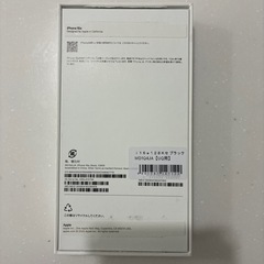 【空箱】iPhone16eブラック  〈付属ケーブル有り〉の画像