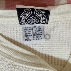 クロムハーツ ロンT【ピンク×ブラック刺繍】レアの画像