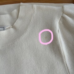 Noela 半袖 ビーズレース装飾ニット 春夏 オフィスカジュアル
の画像