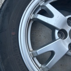 トヨタ プリウス純正アルミホイール（タイヤ付き）4本セット
の画像