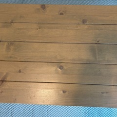 ニトリ　ローテーブル（木製）の画像