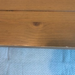 ニトリ　ローテーブル（木製）の画像