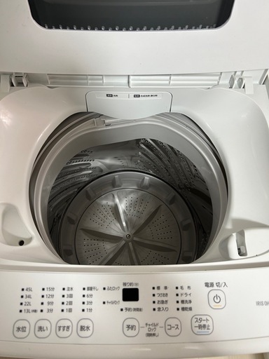 アイリスオーヤマ
洗濯機使用回数一回です。