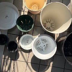 プランター　フラワーベース　　　セット売りの画像