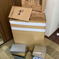 空箱 木箱 共箱　大量13kg以上 酒器・江戸切子等の空箱の画像