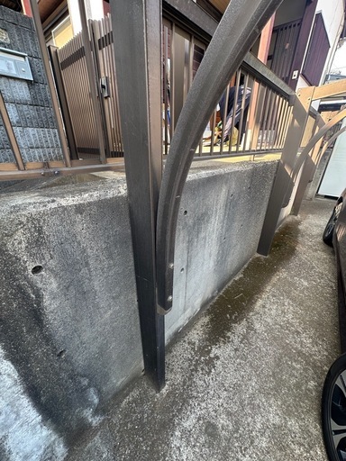 値下げ【外せる方のみ】中古カーポート