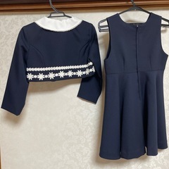 女児フォーマルアンサンブル　120の画像