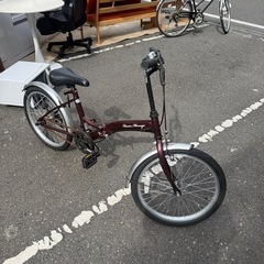 20インチ　折り畳み自転車の画像