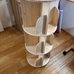 回転式本棚の画像
