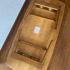 折りたたみ式ローテーブルの画像