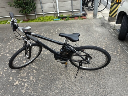 大阪府門真Panasonic 電動アシスト自転車 スポーツタイプ 黒