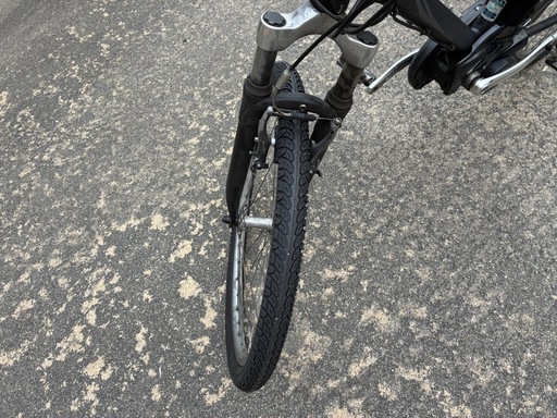 大阪府門真Panasonic 電動アシスト自転車 スポーツタイプ 黒