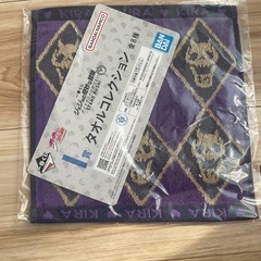 【未使用品】ジョジョの奇妙な冒険　タオル　ステッカー　一番くじの画像
