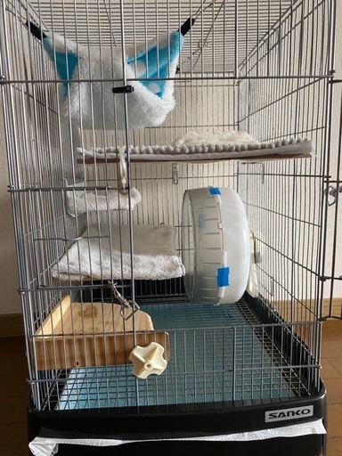 【取引中】ケージ　小動物　デグー　モモンガ　鳥　イージーホーム