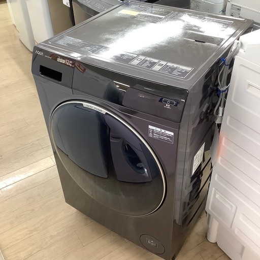 【1年間保証付き！】AQUAのドラム式洗濯機のご紹介！