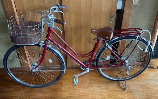 BRIDGESTONE 27インチ自転車　3段変速LEDライト