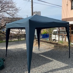 タープ　ワンタッチタープ　日除け　キャンプ　海　小倉北区　テント　日焼け　の画像