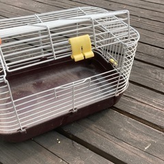 小動物飼育ケージ2つ回し車その他の画像