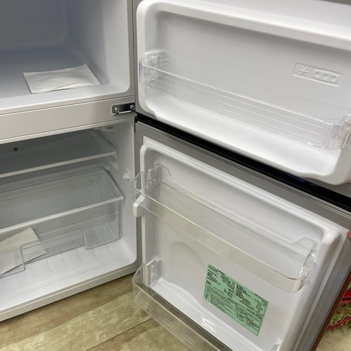 アイリス 87L冷凍冷蔵庫【リサイクルフカツ岡崎倉庫店】260329SM-28