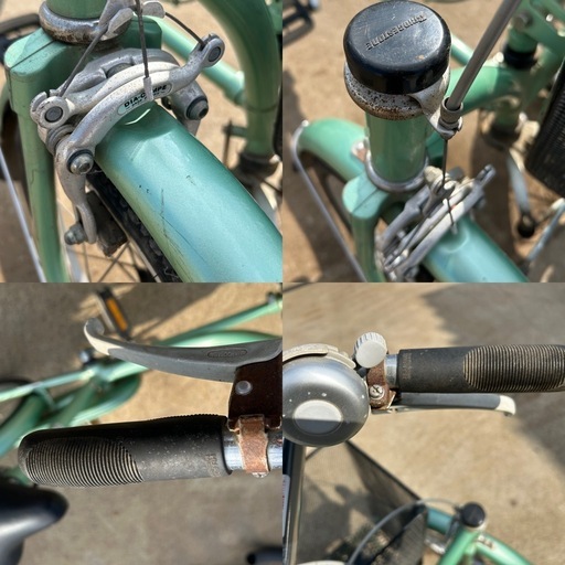BRIDGESTONE　三輪自転車　前2輪　