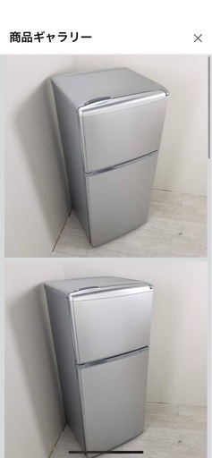 アクア 109L 2ドア冷蔵庫（直冷式）アーバンシルバー【右開き】AQUA 