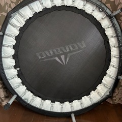 DABADA(ダバダ):折りたたみトランポリン ブラック TRAMPOLINE トランポリン ダイエット フィットネスの画像