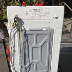 f●t■Hisenseハイセンス・全自動洗濯機5.5kg【HW-T55A】ステンレス槽・2017年製の画像