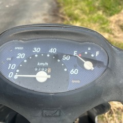 ホンダDIO af27原付バイクジャンク書類付きの画像