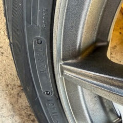 155/65R14★ウィンターマックス2024年製★アルミホイール付き4本セットの画像